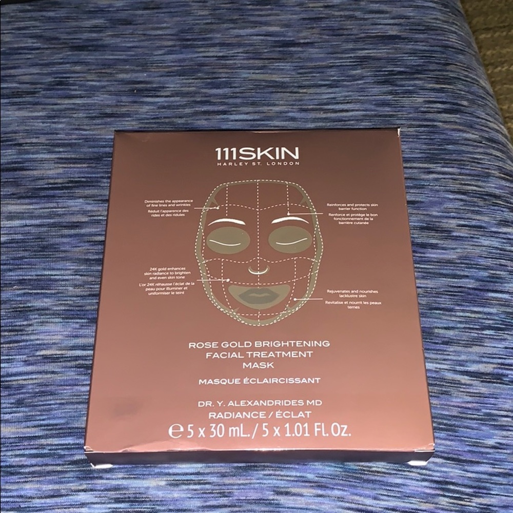 Rose Gold Brightening Facial Treatment Mask
